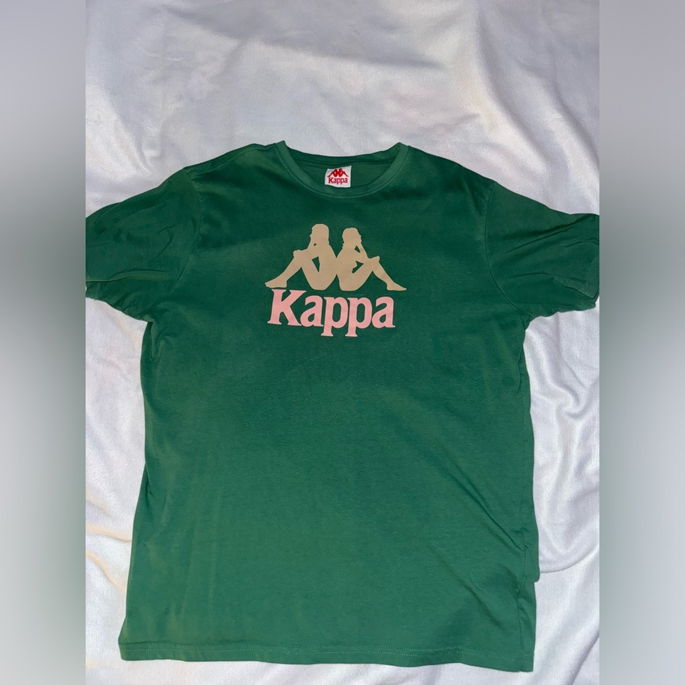 Men’s Green Kappa Logo T shirt